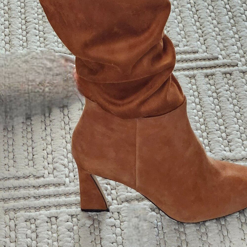 Vince Camuto, women brown suede over the knee boots, size 8 NWOT - Picture 5 of 14